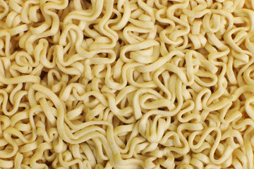 instant noodles vermicelli background, closeup texture