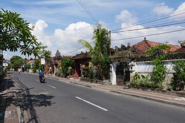 Fototapeta na wymiar Dorf auf Bali