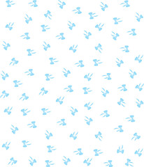 meter pattern with ribbons and dots