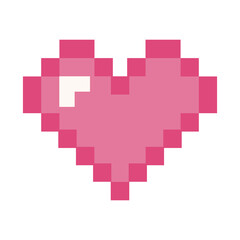 Pixel heart 3