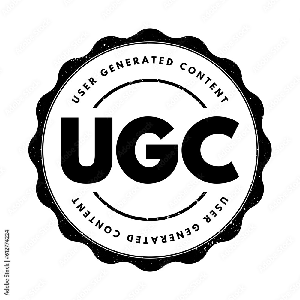 Poster ugc user generated content - specific content created by customers and published on social media or 
