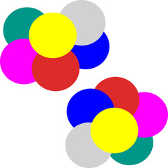 bunte Kreise - Hintergrund 