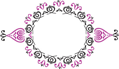 striped collar pattern