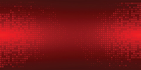 Red and black abstract digital background