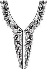 Obraz premium striped collar pattern