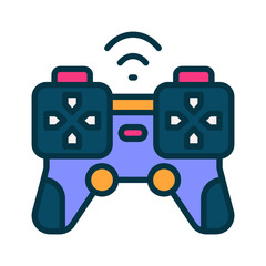 gamepad icon for your website, mobile, presentation, and logo design.