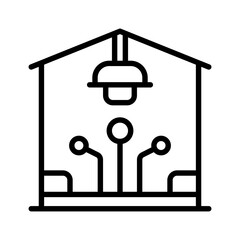 smart home icon for your website, mobile, presentation, and logo design.