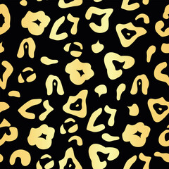Leopard pattern design, vector illustration background. Fashionable, stylish, natural texture. Abstract vector background