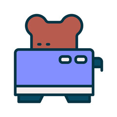 toaster icon for your website, mobile, presentation, and logo design.