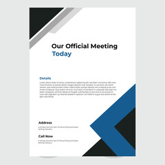 Creative corporate
flyer design .