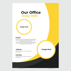 Creative corporate
flyer design .
