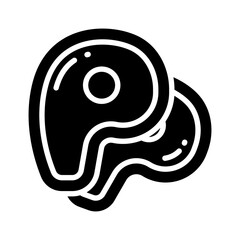 meat icon for your website, mobile, presentation, and logo design.