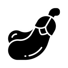 eggplant icon for your website, mobile, presentation, and logo design.