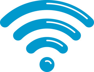 Wi Fi symbol signal connection. Vector wireless internet technology sign. Wifi network communication icon.