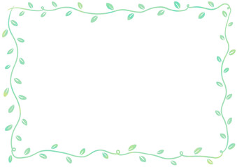 葉っぱのフレーム