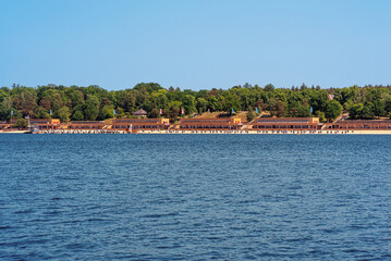 The Strandbad Wannsee is a lido on the shore of Greater Wannsee, a large bay of the Havel river in...