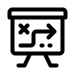 strategy icon for your website, mobile, presentation, and logo design.