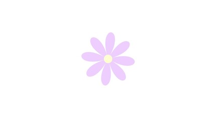 Flower vector cute and simple
