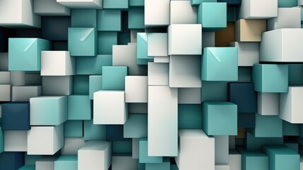 Abstract Modern 3D Background - generative AI