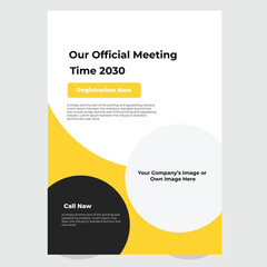 Creative corporate
flyer design .