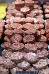 medallones de carne para hamburguesas