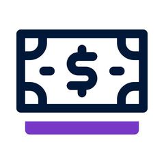 money icon for your website, mobile, presentation, and logo design.