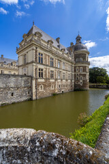 Serrant castle (Chateau de Serrant), Saint-Georges-sur-Loire,  Maine-et-Loire department, France