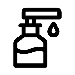 liquid soap icon for your website, mobile, presentation, and logo design.