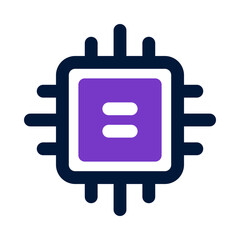 chip icon for your website, mobile, presentation, and logo design.