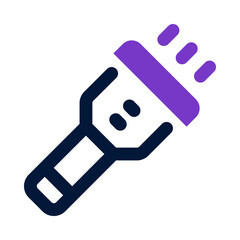 flashlight icon for your website, mobile, presentation, and logo design.