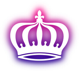 Collection of crown neon