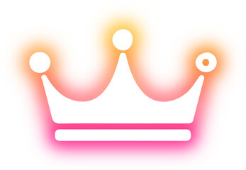 Collection of crown neon