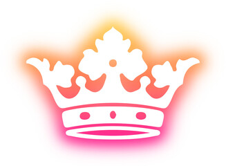 Collection of crown neon