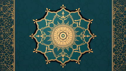 Islamic ornament pattern background