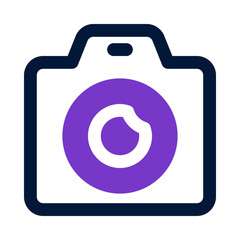 camera icon for your website, mobile, presentation, and logo design.