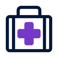 first aid kit icon for your website, mobile, presentation, and logo design.