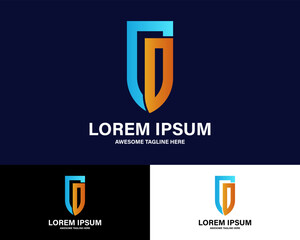 Colorful Premium Geometric Logo.