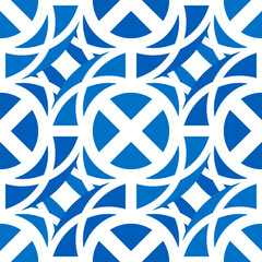 scotland flag pattern. tracery design. abstract background. vector illustration