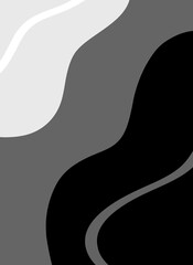 Black and white organic texture