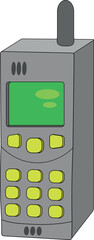 Mobile Phone 90s Retro Cellphone Technology