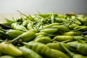 Abundant Green Chili Stack: A Spicy Delight