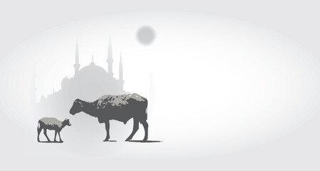 happy eid al-adha. Turkish: kurban bayraminiz mubarek olsun	