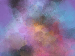 Colorful watercolor brush abstract background