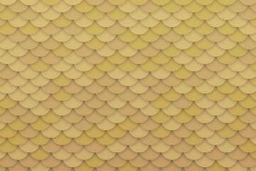 金色の鱗模様のシンプルな背景イメージ