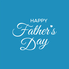 Fototapeta na wymiar Happy Father's Day Social Media Post Design Template