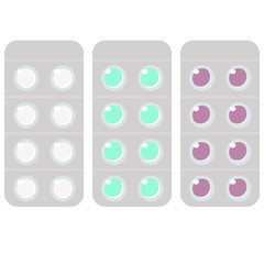 シンプルな薬のベクターイラスト素材