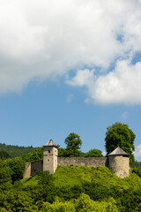 Fototapeta na wymiar Brumov castle in Brumov Bylnice, Moravia, Czech Republic