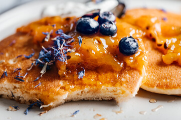 Homemade American Pancakes