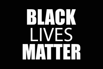 black lives matter text with black background for black lives matter.