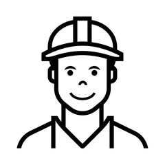 Smiling engineer in hardhat